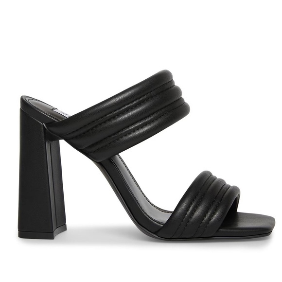 Steve Madden Tahani Square Toe Sandal Heel - Picture 3 of 9